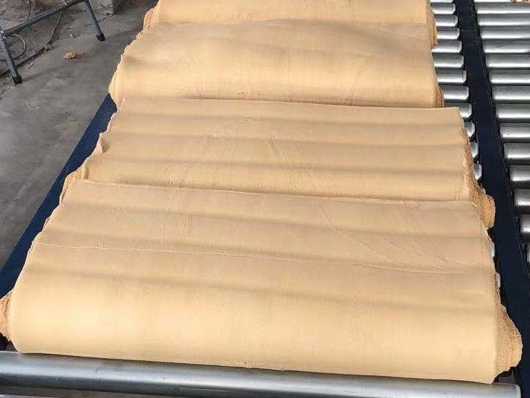 Rubber block sheet